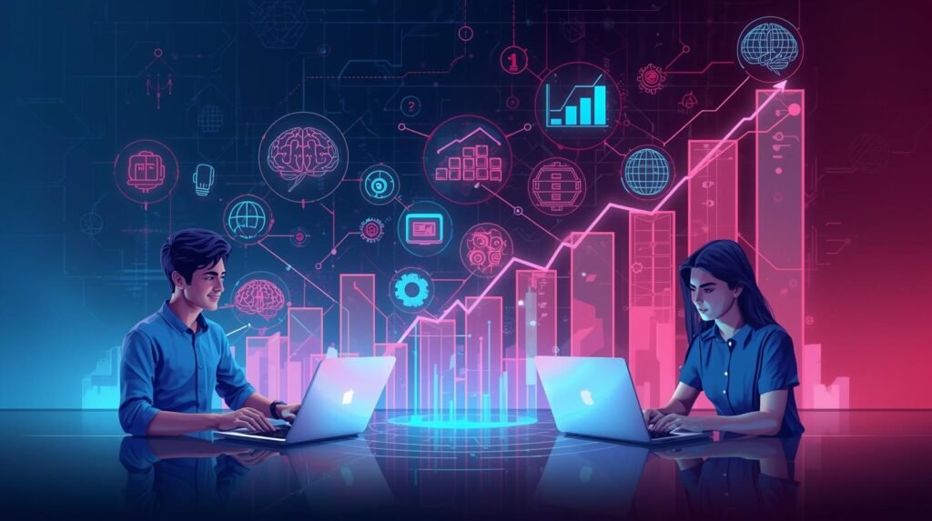 Tech startups pioneering AI tools to boost business growth