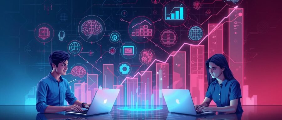 Tech startups pioneering AI tools to boost business growth